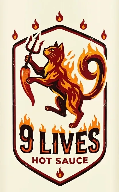 9 Lives Hot Sauce