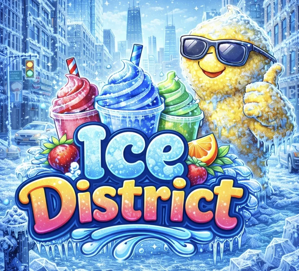 water ice and flavord lemonade vendor